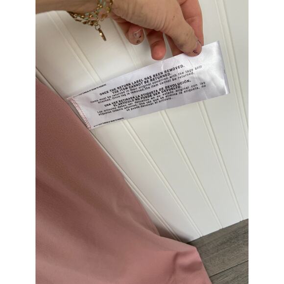 Dress the Population Dress Women's XS Blush Elle Sweetheart Neck Sheath Midi - Picture 5 of 6